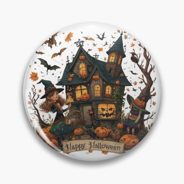 Item preview, Enchanted Haunted House Halloween designed and sold by Digitalka.