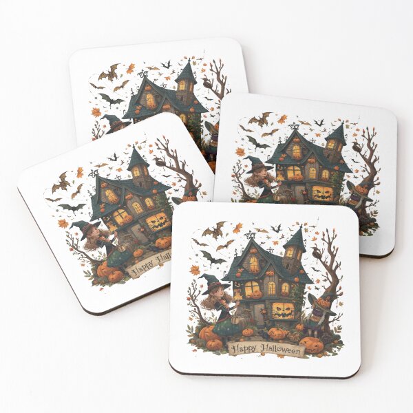 Item preview, Enchanted Haunted House Halloween designed and sold by Digitalka.