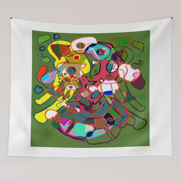 Item preview, Play time. Colourful abstract design designed and sold by Grant Wilson.