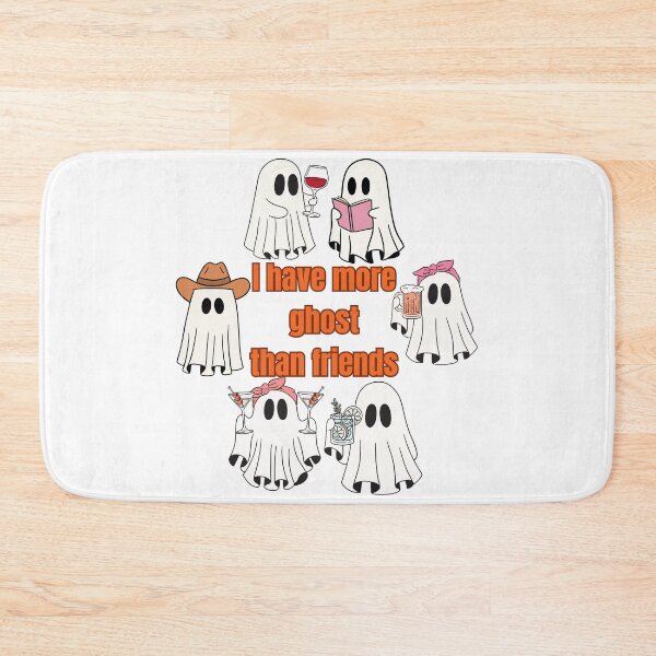 Item preview, I Have More Ghosts Than Friends Funny Colorful Ghost Design designed and sold by JudithLatko.