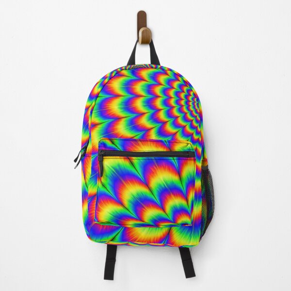 Item preview, Psychedelic Radial Optical Illusion – Vivid Hypnotic Pattern Art designed and sold by nigejohn.