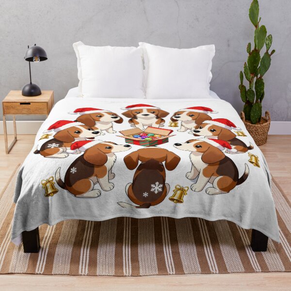Item preview, Beagle Merry Christmas designed and sold by forget45studio.