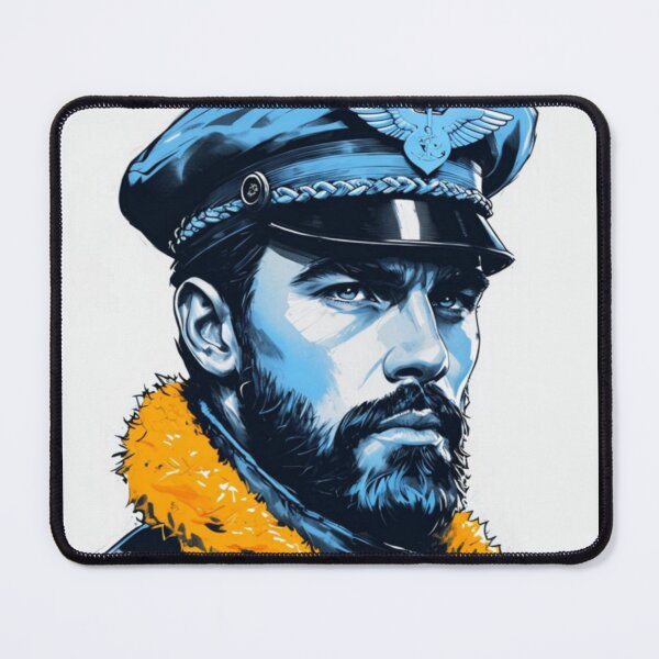Item preview, Gay Pride 1940's Pop Color Leather Military Airman Daddy Berlin Leder Pride Graphic Design designed and sold by ItsAKinkThing.