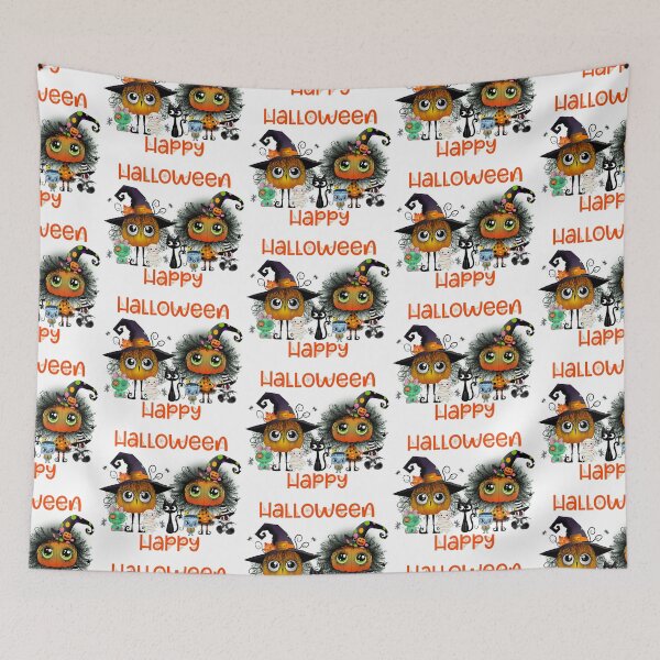 Item preview, Happy Halloween designed and sold by Sonia Jones Art.