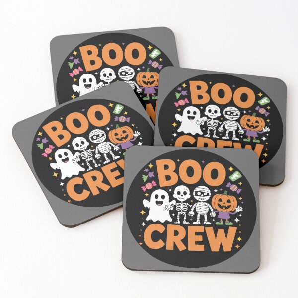 Item preview, The Spooky Squad: This colorful and whimsical design features a group of spooky friends from outer space. designed and sold by Grang Art Artistic Designs.