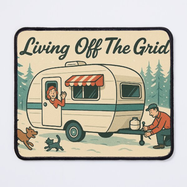 Item preview, Living Off Grid in our Trailer designed and sold by GarytheC123.