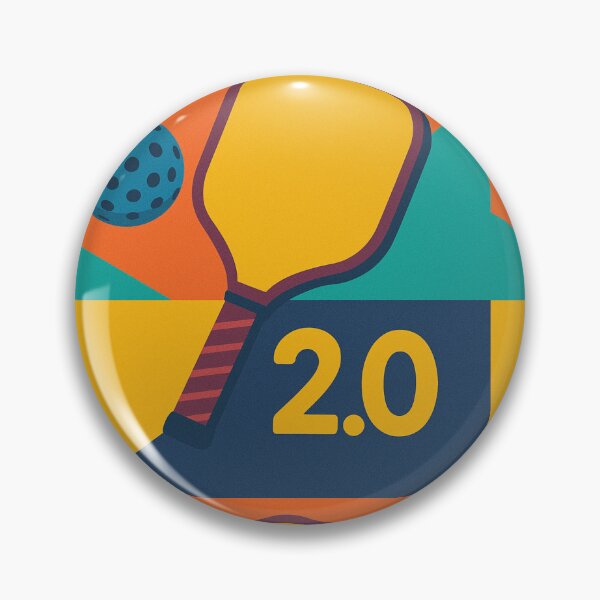Item preview, Pickleball Player Rating 2.0 Bright Colors designed and sold by LovingJoyfully.