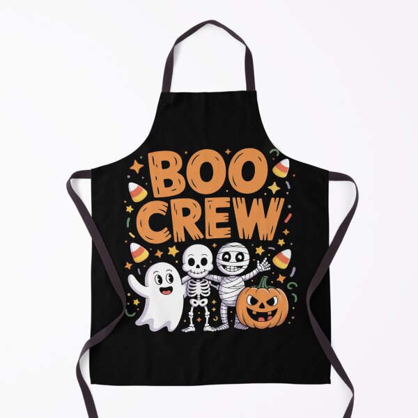 Aperçu de l'œuvre Le Trio Effrayant. Un design ludique et amusant avec un groupe de hooligans d'Halloween. Un fantôme, une momie extraterrestre et un extraterrestre sont tous réunis avec des citrouilles, provoquant des ennuis effrayants. créée et vendue par Camel & Quirk.