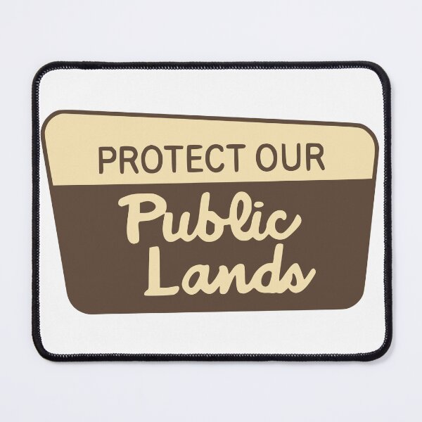 Item preview, Protect Our Public Lands National Park Service Conservation Sticker designed and sold by nootnoot-store.
