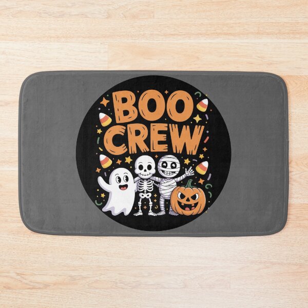 Item preview, Ghoulish Crew: This colorful and whimsical design features a group of spooky friends from outer space. designed and sold by Grang Art Artistic Designs.