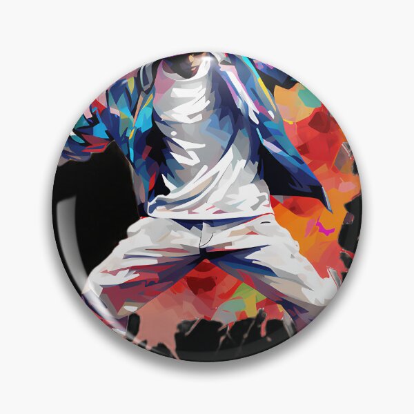 Item preview,  Dancer Hip Hop Dance Vibrant Art Dance Steps designed and sold by MarvinKesterso.