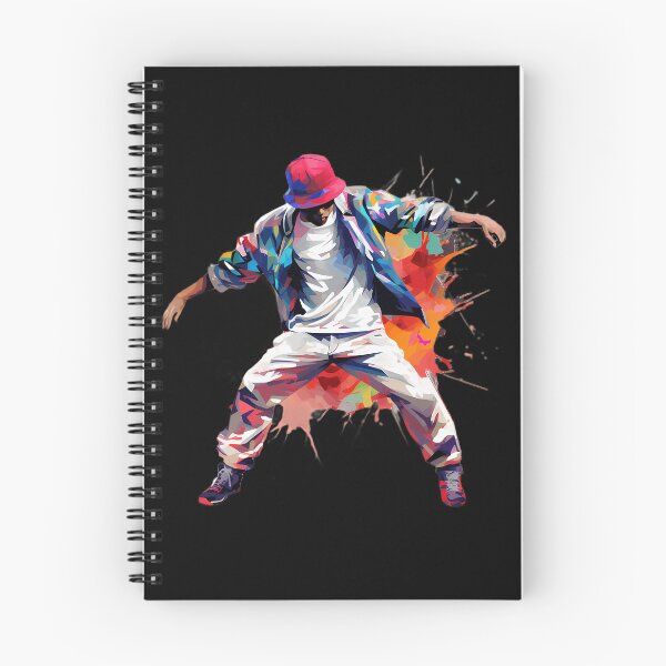 Item preview,  Dancer Hip Hop Dance Vibrant Art Dance Steps designed and sold by MarvinKesterso.