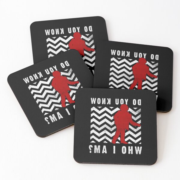 Item preview, Twin Peaks Do You Know Who I Am The Arm Text Distressed Logo designed and sold by JaedenThiel.