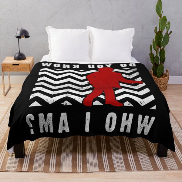 Item preview, Twin Peaks Do You Know Who I Am The Arm Text Distressed Logo designed and sold by JaedenThiel.