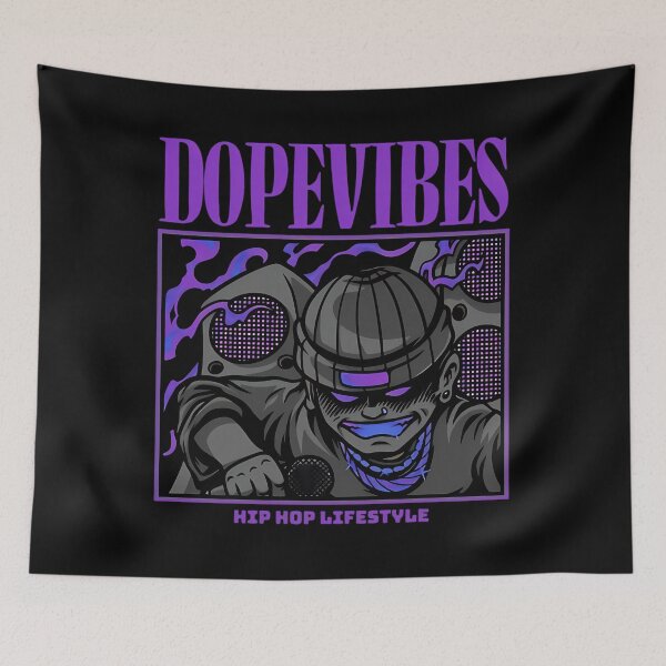Item preview, Dopevibes Hip Hop Lifestyle designed and sold by MarvinKesterso.