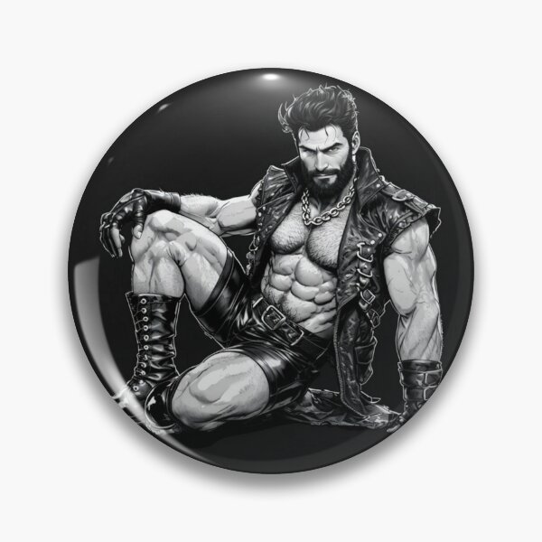 Item preview, Gay Leather Bar Pride "Ivan" Leather Bar San Francisco Pride Graphic Design designed and sold by ItsAKinkThing.