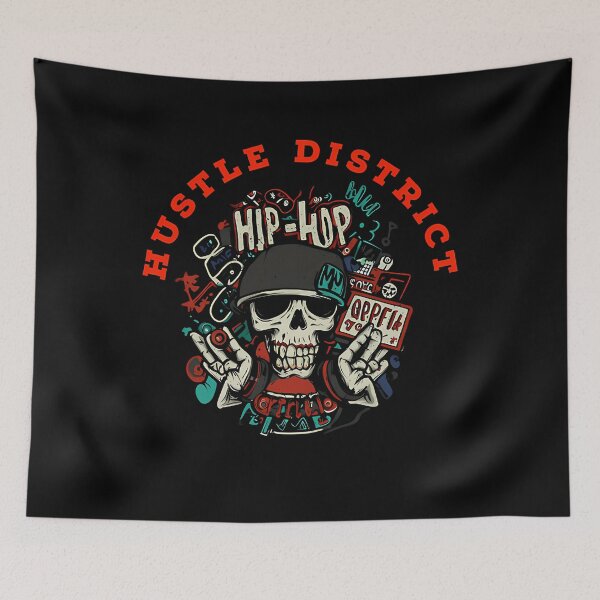 Item preview, Hustle District designed and sold by MarvinKesterso.