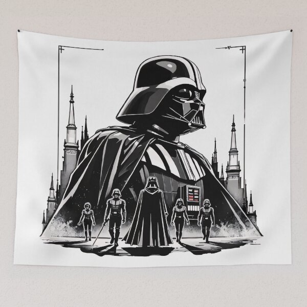 Artikelvorschau, Darth Vader im Stadtbild entworfen und verkauft von Woo's Crazy Shop.