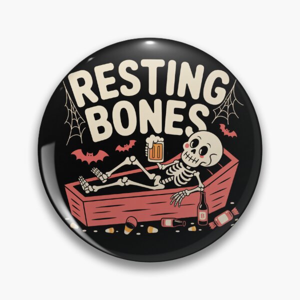 Item preview, The Chilling Skeleton: This colorful and whimsical design features a group of spooky friends from outer space. designed and sold by Grang Art Artistic Designs.