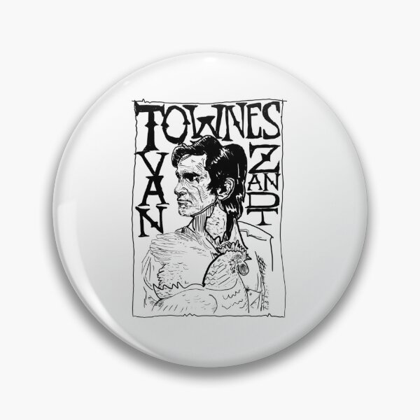 Item preview, Line Drawing Townes Van Zandt designed and sold by JohnMorrow5.