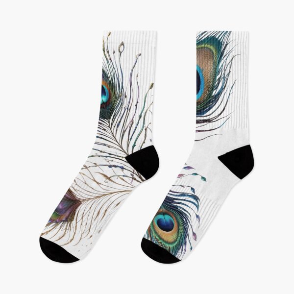 Item preview, Elegant peacock feather with vibrant multicolors designed and sold by Tatipiman.