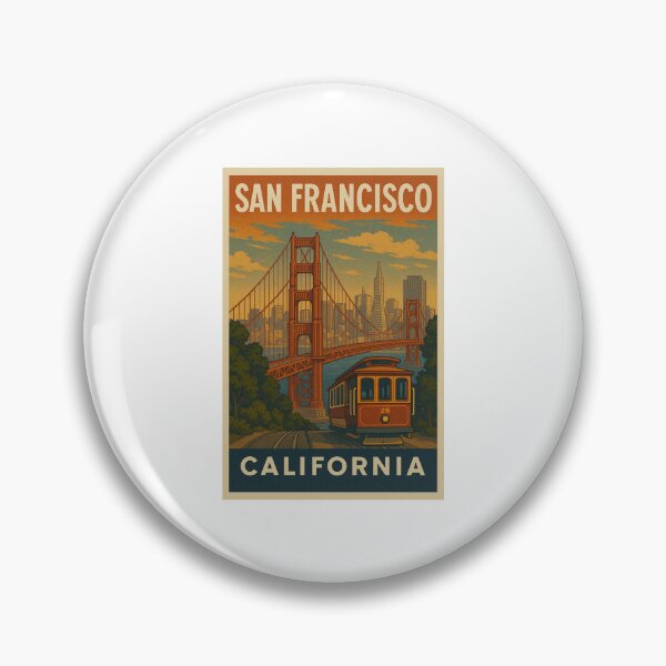 Item preview, San Francisco Bay Area Vintage designed and sold by DeBenedetto Digital Designs.