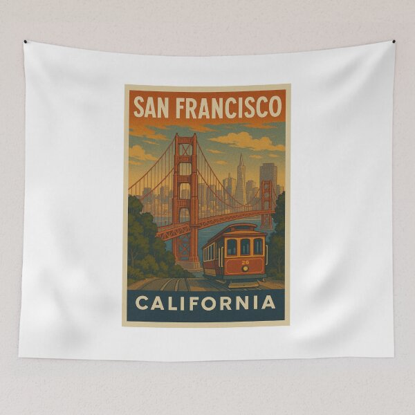 Item preview, San Francisco Bay Area Vintage designed and sold by DeBenedetto Digital Designs.
