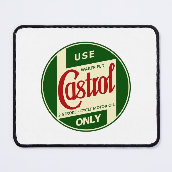 Item preview, Castrol – 2 Stroke Cycle Motor Oil – 1950s Vintage Logo designed and sold by Maverick51.