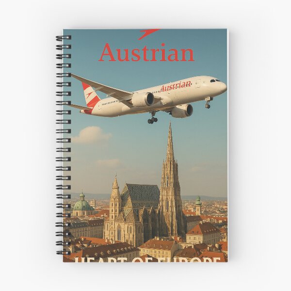 Item preview, Austrian Airlines Heart of Europe designed and sold by Skyframe Aviation.