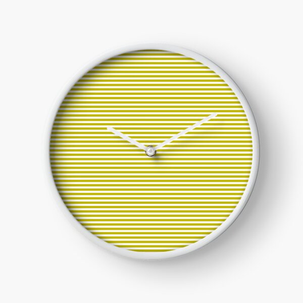 Item preview, Ultra Fine Stripe Narrow Pinstripe Pattern in Chartreuse and White designed and sold by kierkegaard.