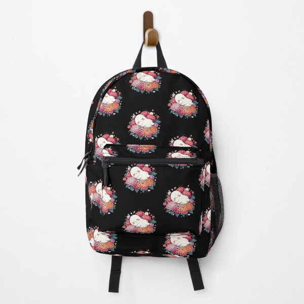 Item preview, Sleeping Garden Ghost – Cute Chibi Halloween Design with Flowers designed and sold by ColorSplash123.