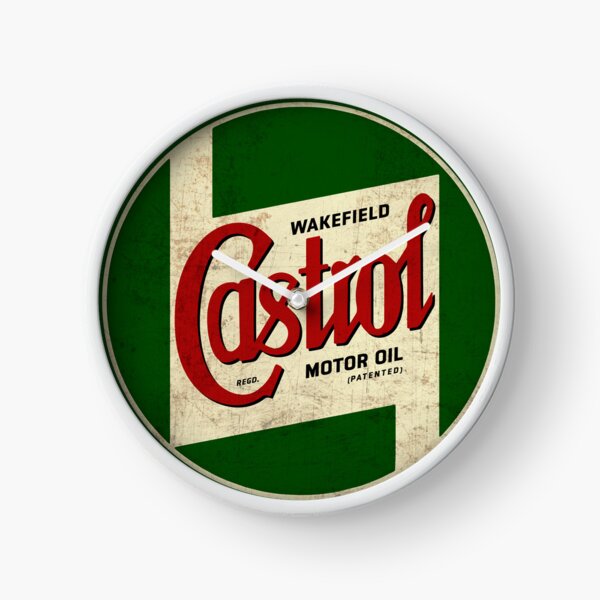 Lampe Castrol Vintage - Enseigne Lumineuse Pub Garage Rétro