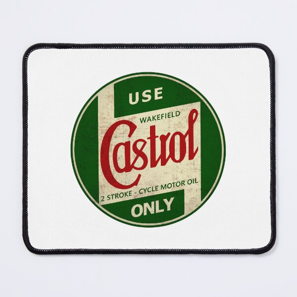 Item preview, Castrol – 2 Stroke Cycle Motor Oil – 1950s Vintage Sign designed and sold by Maverick51.