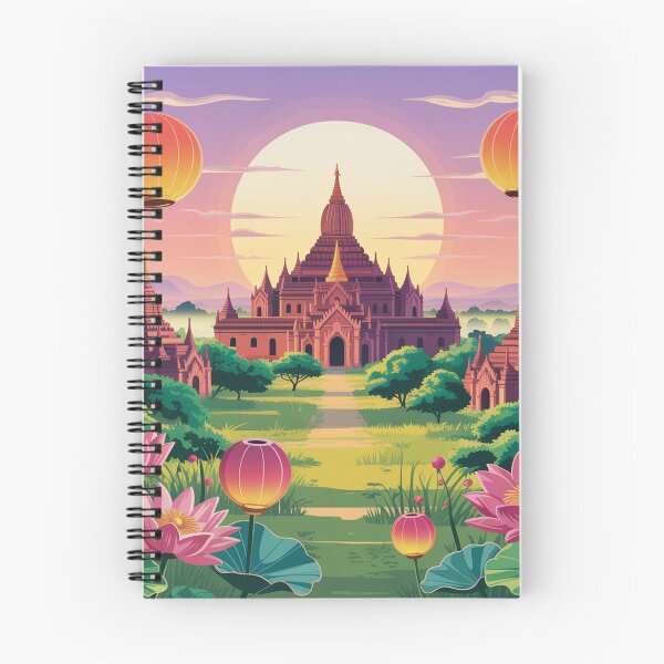 Item preview, Аncient city of Bagan. designed and sold by Lilashakti ⭐️ ⭐️ ⭐️ ⭐️ ⭐️.