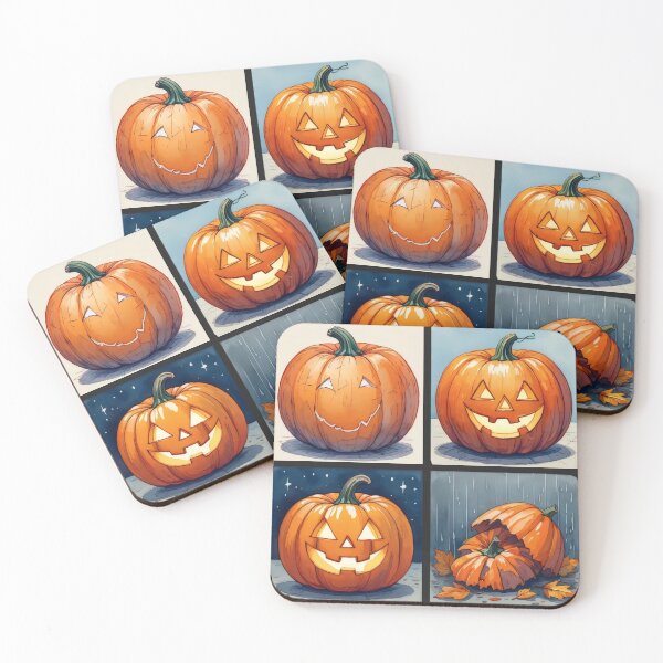 Item preview, Pumpkin Life Cycle – From Happy to Smashed designed and sold by Ombrya.