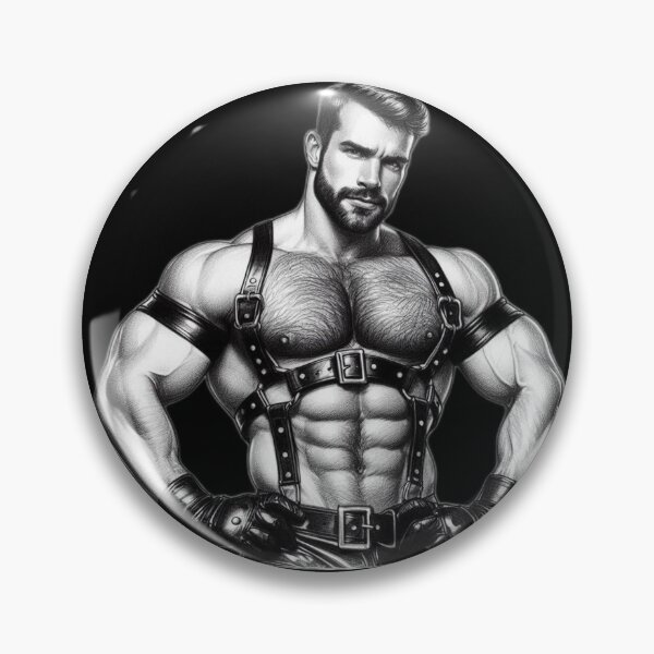 Item preview, Gay Leather Bar Pride "Hunter" Leather Bar San Francisco Pride Graphic Design designed and sold by ItsAKinkThing.