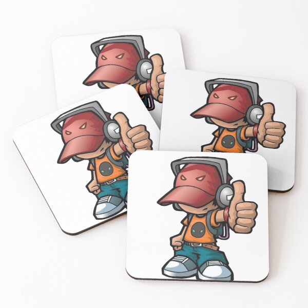 Item preview, Cool Street Kid – Urban Cartoon Boy with Cap and Headphones designed and sold by WooW Diseños Chidos.