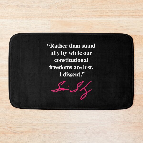Item preview, I dissent - Sonia Sotomayor (pink signature) designed and sold by Thelittlelord.