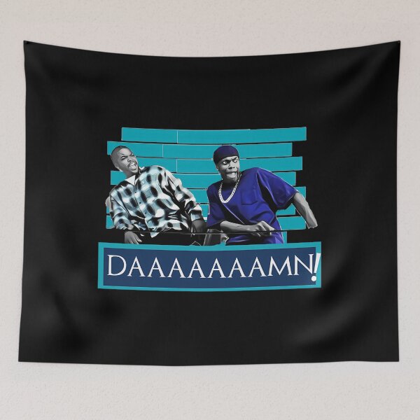 Item preview,  Damn Daaaaaamn Classic Friday Movie Meme Quote designed and sold by CharlieFai.