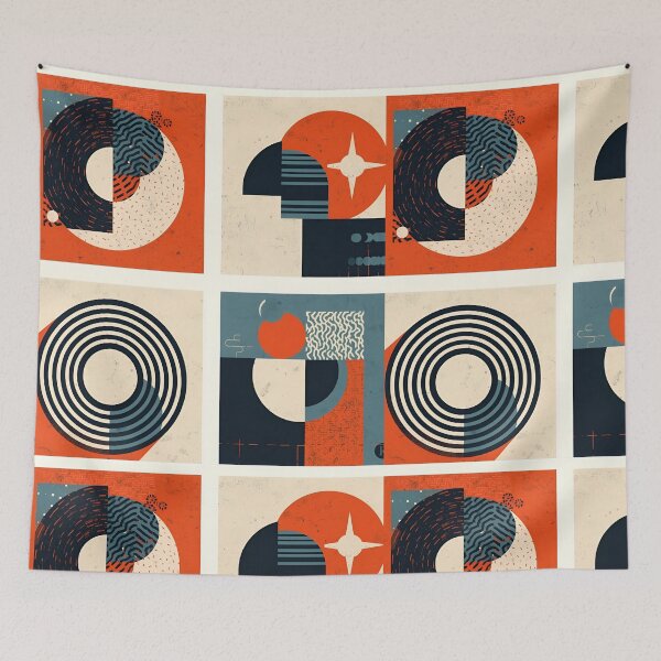 Item preview, Colorful Abstract Shapes | Modern Geometric Art designed and sold by Neoparadox.