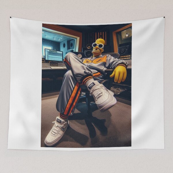 Item preview, "Homer Beats: From Donuts to Drop Mixes" designed and sold by Print Fiction.