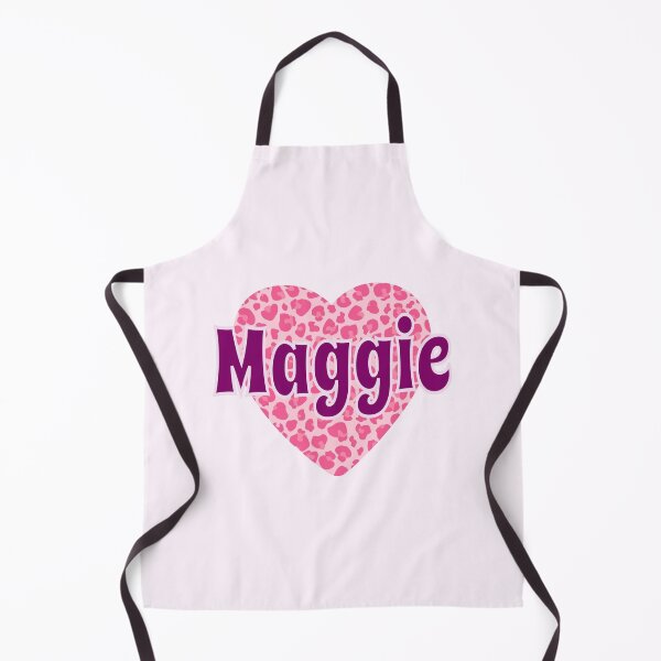 Item preview, Maggie Name Pink Leopard Heart designed and sold by Jeallan Designs.