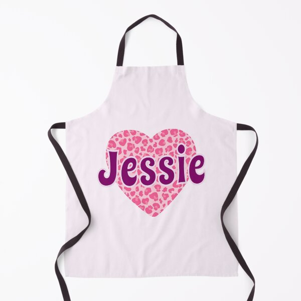 Item preview, Jessie Name Pink Leopard Heart designed and sold by Jeallan Designs.