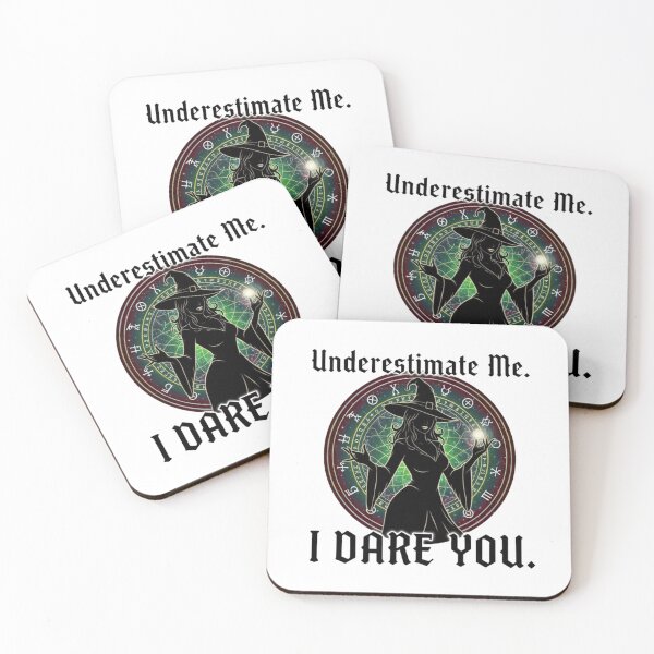 Item preview, Underestimate Me Witchy Empowerment T-Shirt designed and sold by Happyfreedom.