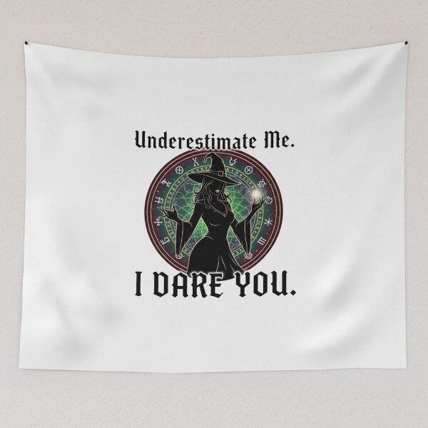 Item preview, Underestimate Me Witchy Empowerment T-Shirt designed and sold by Happyfreedom.