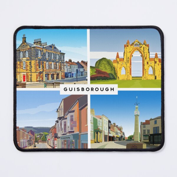 Item preview, Guisborough 2 (Montage) Art Print designed and sold by Richard O'Neill Art.