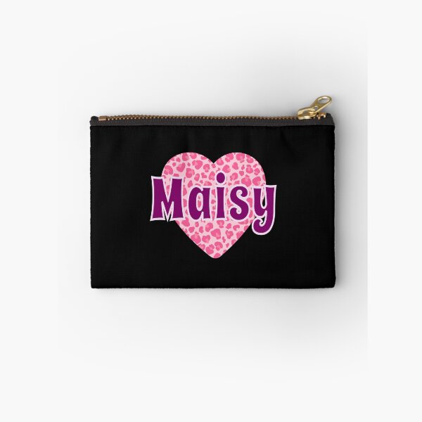 Item preview, Maisy Name Pink Leopard Heart  designed and sold by Jeallan Designs.