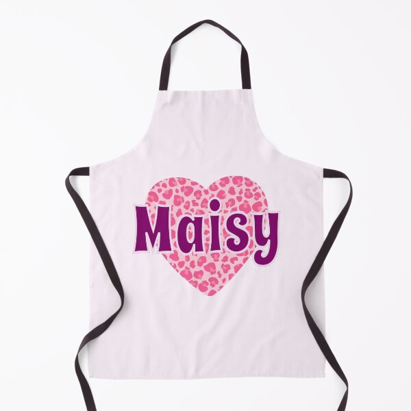 Item preview, Maisy Name Pink Leopard Heart  designed and sold by Jeallan Designs.
