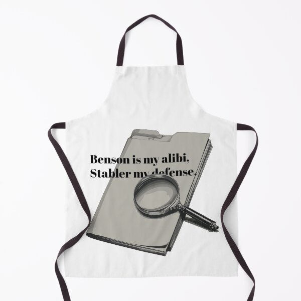 Item preview, Benson Is My Alibi, Stabler My Defense | Funny Retro SVU True Crime Design designed and sold by idgafstudio.ch.