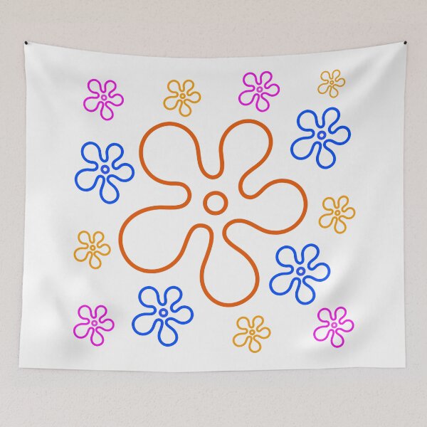 Item preview, SpongeBob Flowers / SpongeBob Flower Sky designed and sold by DibujandoPorfa.
